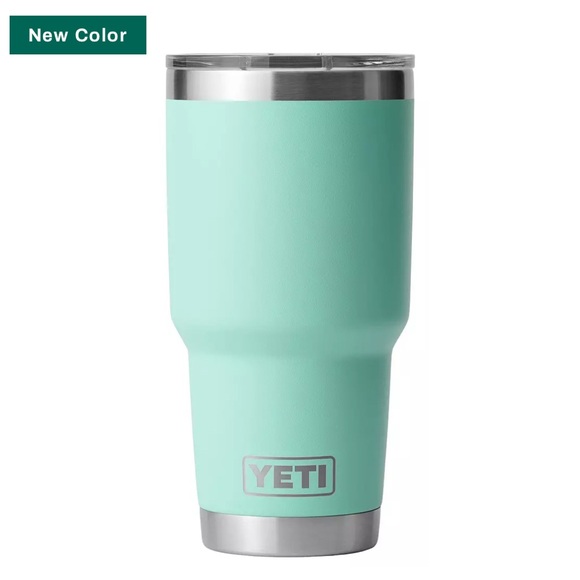 Yeti Other - YETI Rambler Stainless Steel Tumbler with Magslider Lid 30oz Seafoam